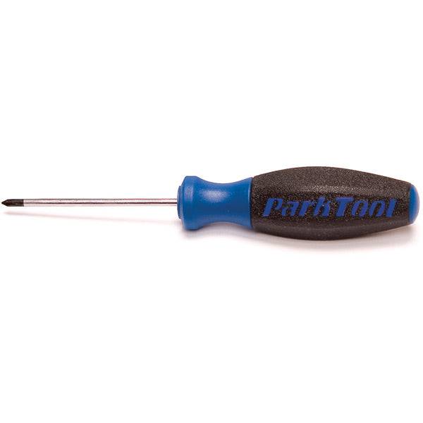 Park Tool SD-2 #2 Philips screwdriver with dual density grip, designed for precise workshop tasks and comfortable handling.