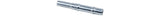 Bontrager Mustang Pro rear axle for MTB wheels, silver color, 142mm old length, durable bike component for front and rear wheels