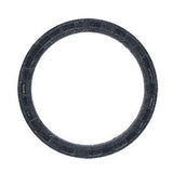 Race Face 1mm black rubber spacer for EXI and X-Type chainsets, bike component accessory, designed for precise fitting.