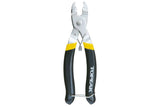 Topeak Powerlink pliers in black and yellow, a bike chain master link removal tool used for workshop chain maintenance.