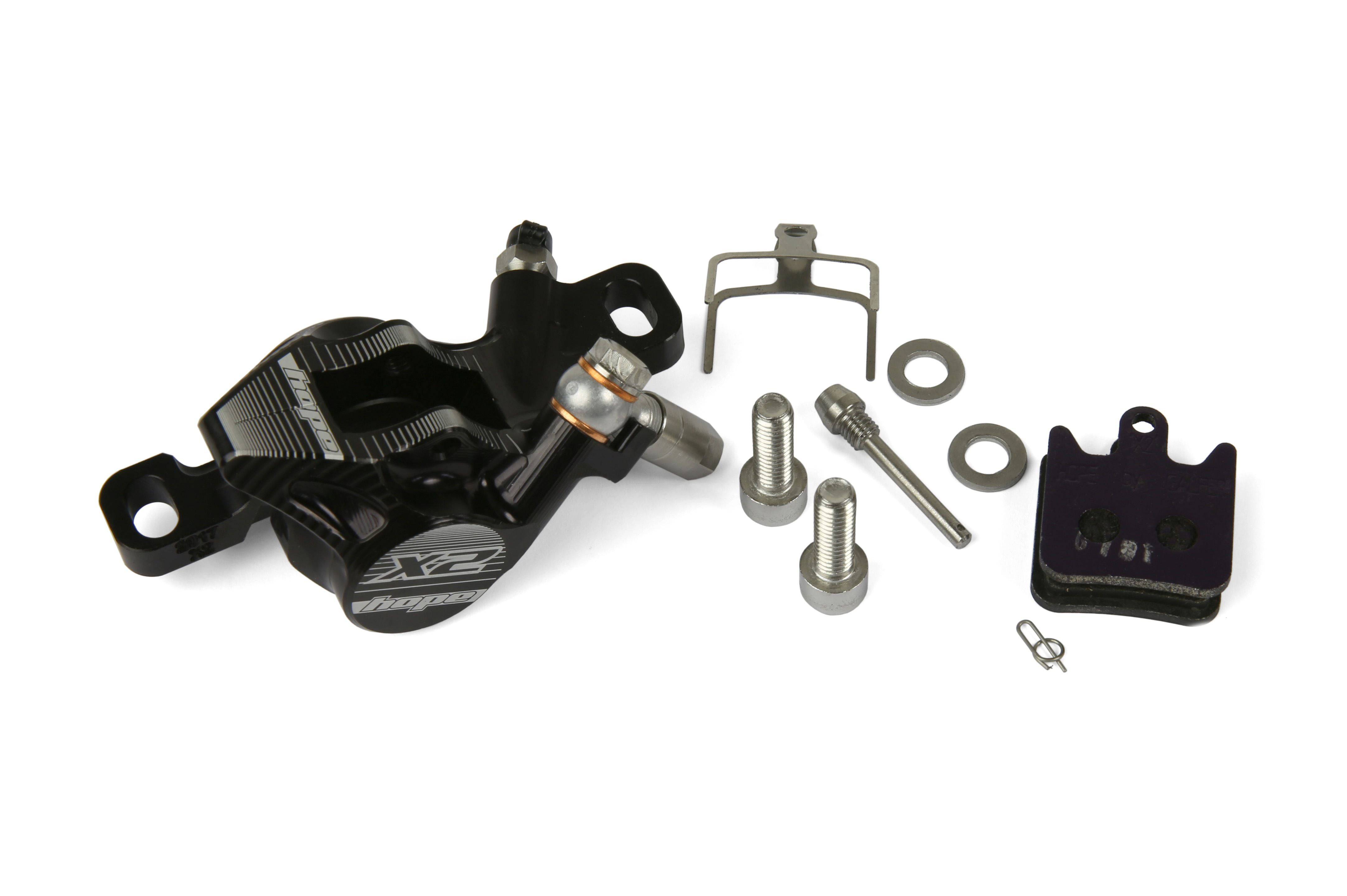 Hope Race X2 Caliper Complete Spares & Accessories | Swinnerton Cycles