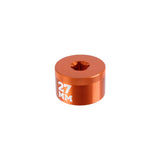Fox Aluminium Fork Topcap Socket Tool for precise Fox fork maintenance, shown in a workshop setting with the tool and fork components.