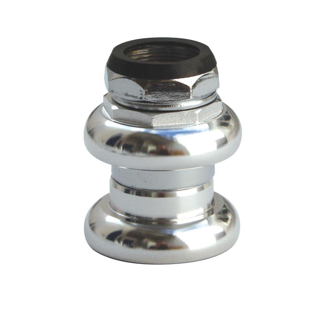 Genetic Headset Cranium AI for 1-inch ITA standard bike frames with alloy cups and steel runners, component for bicycle assembly.