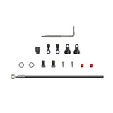 SRAM Spare - Disc Brake Hydraulic Hose Kit - Silver Banjo -2000mm (Inc. Banjo, Fittings) - Xx,Juicy5/7/,Guide R/Rs/Rsc/Ult (B1),Guide T(A1),G2 Rsc/Ult, Mavenult/Slv(A1): BLACK 2000MM