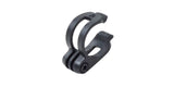 Bontrager Legacy XXX Stem Blendr Mono Base Mount for bike accessories, black, showing mounting hardware and sleek component design.