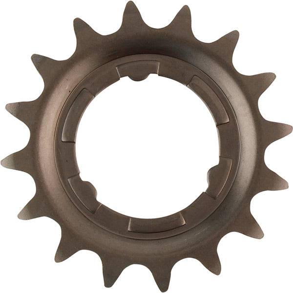 Shimano Nexus 23T sprocket replacement for geared bike hubs, showing a close-up of the component on a bicycle drivetrain.