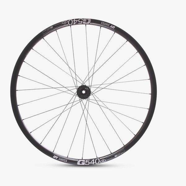 M Part Wheels gravel rear 700c wheel with DT 370 CL hub, G 540 rim, TLR disc brake compatible, suitable for mountain biking.