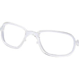 Madison Eyewear prescription lens inserts and accessories for cycling glasses, shown with spare lenses and mounting parts.