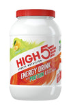 High5 Energy Drink Protein Tub 1.6kg with endurance and muscle recovery formula, showing a large container of supplement powder.