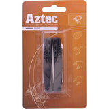Aztec V-Type Cartridge Brake System inserts for alloy rim V-brakes, replacement components for bicycle braking performance.