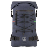 Campagnolo Roll Top Cycling Backpack, waterproof commuting bag with roll-top closure, designed for cyclists and outdoor use.