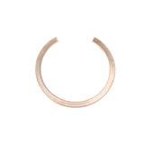 Fox Fork retaining ring, 8.5mm external shaft, made of stainless steel 302SST, for fork components and spares.