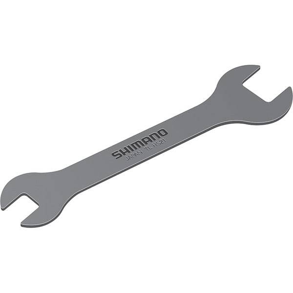 Shimano Workshop cone spanner 24x17mm for Saint hubs, used for precise adjustment of bicycle wheel components.