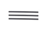 Topeak Spare Pakgo X bike frame protection pads set in black, designed to safeguard bike frames during transportation.