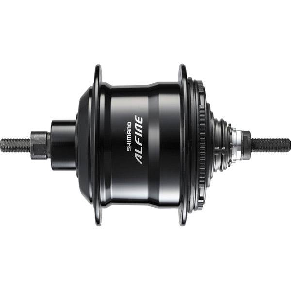 Shimano Alfine SG-S7001 8-Speed internal hub gear with center-lock disc brake compatibility for bicycle components.