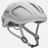 Lazer Vento KinetiCore aerodynamic cycling helmet with advanced ventilation and ScrollSys fit system, shown from side angle.