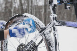 Park Tool BCB-5 professional bike cleaning brush set with ergonomic handles for workshop use, featuring multiple brushes for thorough cleaning.