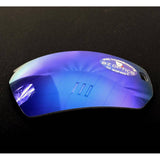 BZ Optics cycling sunglass replacement lenses in sporty design, suitable for outdoor riding and sun protection.