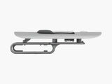 Trek Domane MKIV downtube storage covers, durable frame protection components for Trek road bikes, shown in black with textured surface.