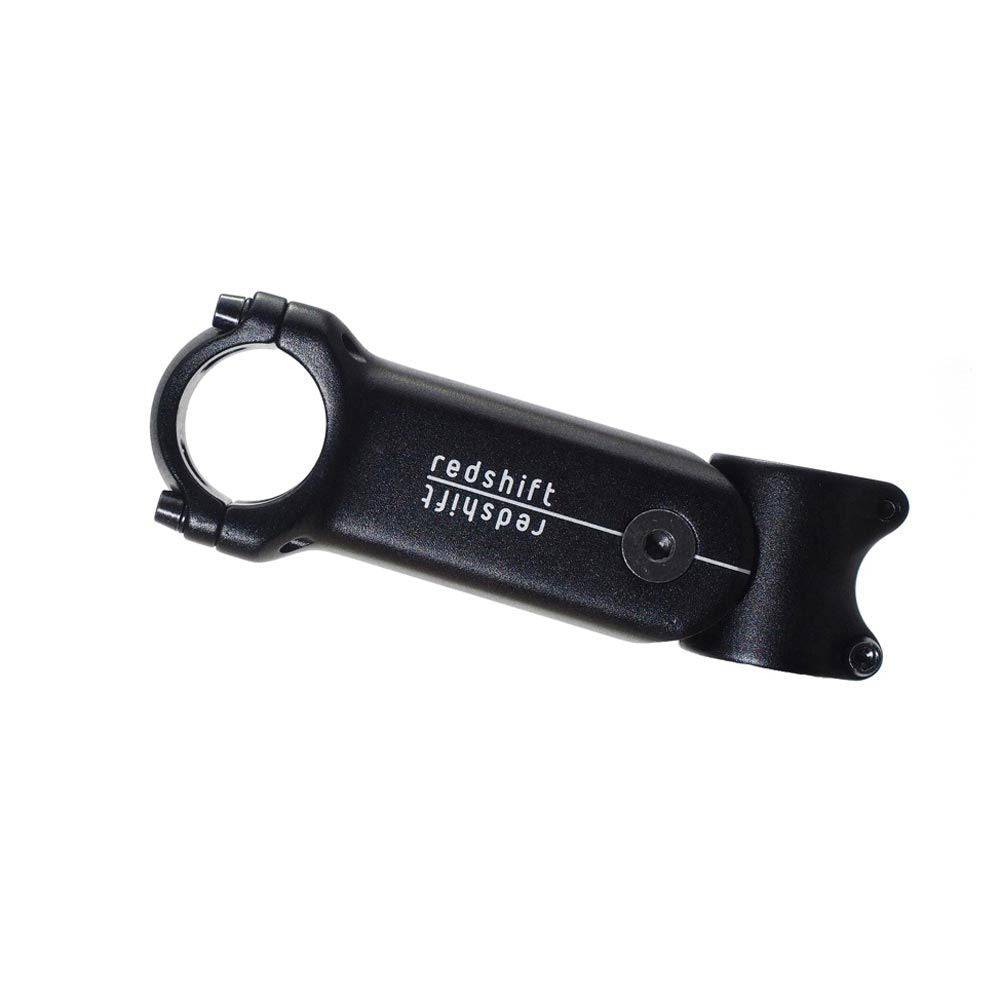 Redshift Sports ShockStop suspension stem for road bikes with adjustable elastomers, showcasing the bike component and suspension features.
