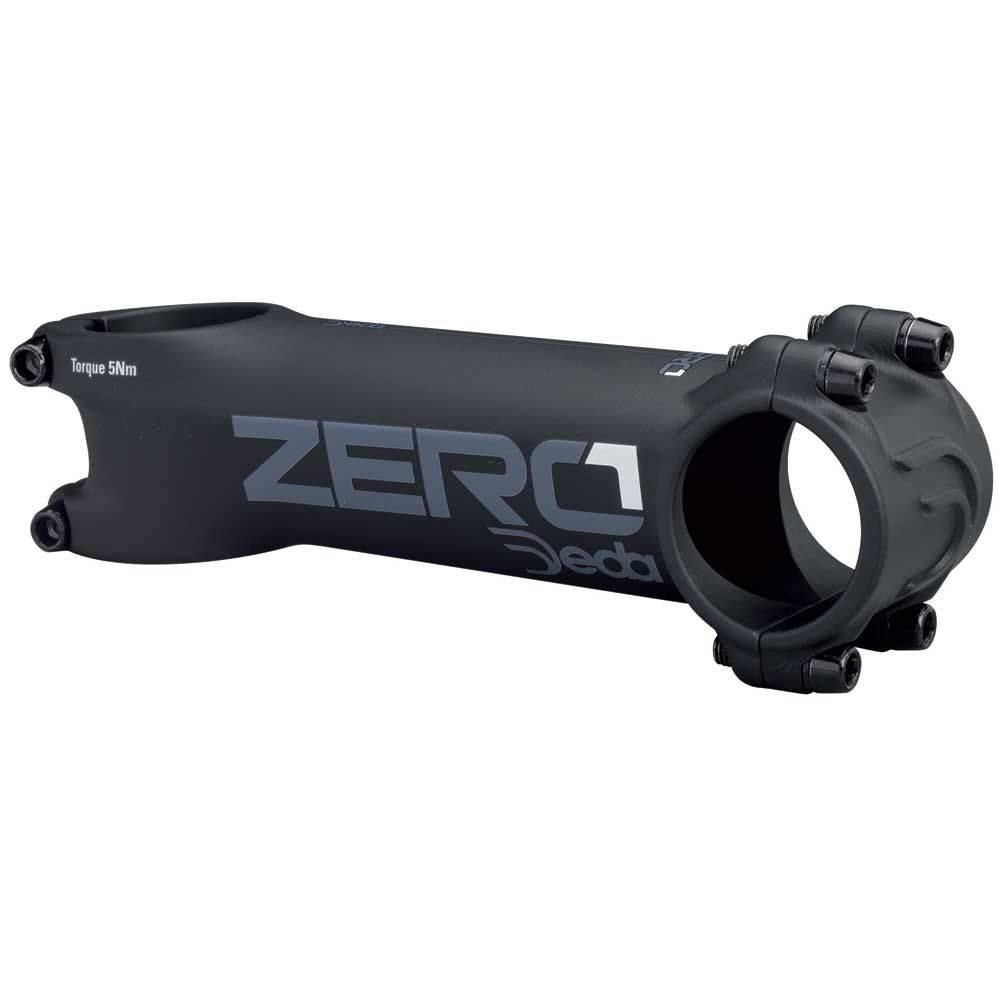 Deda Zero1 Aero 3D Forged Aluminium Road Bike Stem 31.7mm, lightweight cycling component with sleek design
