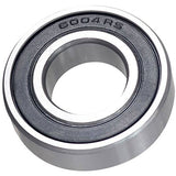 M Part bicycle cartridge bearing 6004 2RS, durable hub bearing with 20x42x12 dimensions and ABEC-3 quality in component image
