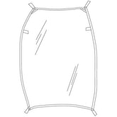 Thule Chariot weather cover for single strollers, suitable for 2017+ Cross and Lite models, keeps children protected from the elements.