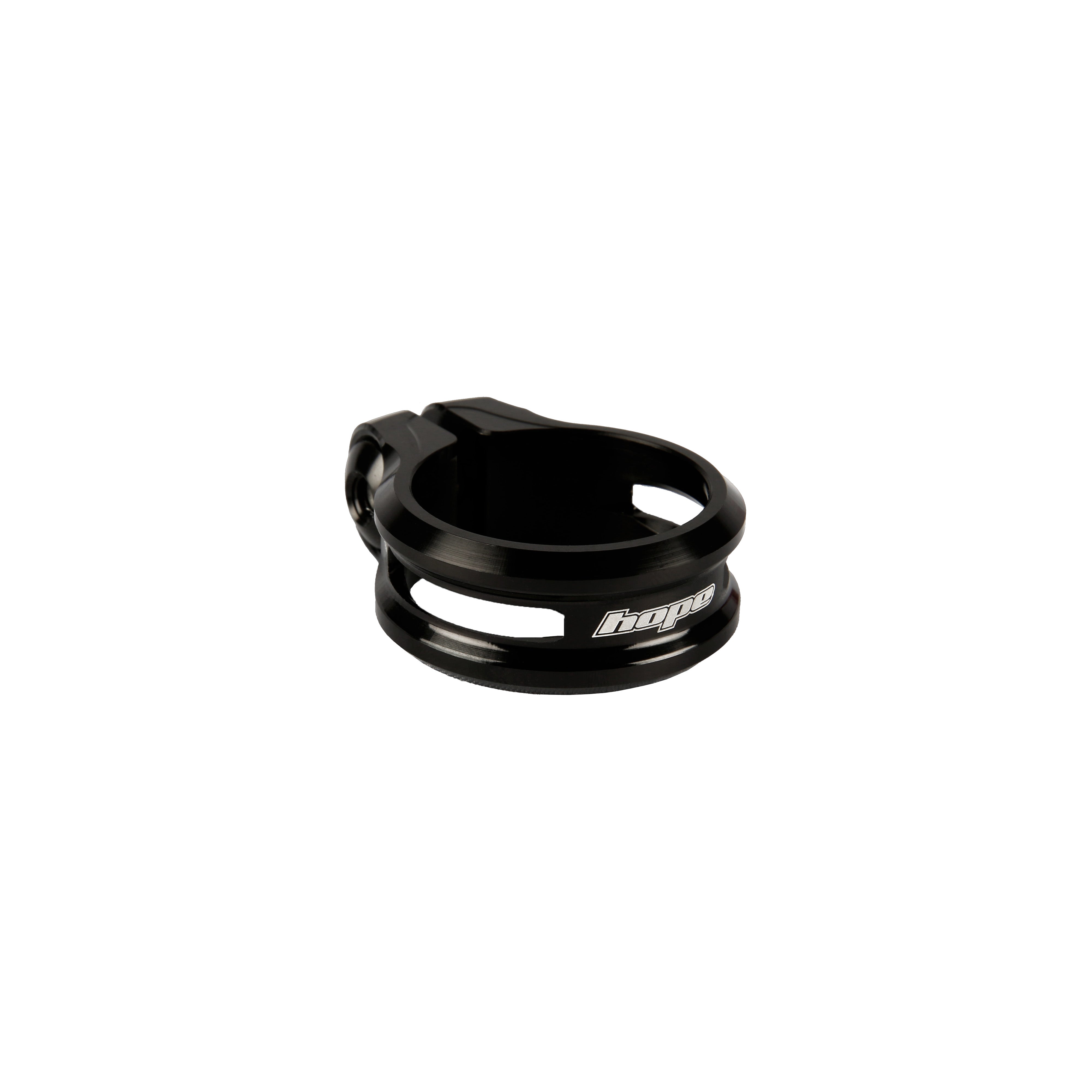 Hope Seat Clamp Bolt for bikes, durable component designed to securely fasten seatposts with a black finish.