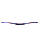 Hope Carbon Handlebar 800mm wide with 20mm rise for bike control, shown with the black and gray design on a bike handlebar.