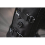 Topeak Fork Drybag 4L weatherproof bikepacking bag mounted on bike fork, black accessory for Versacage mount.