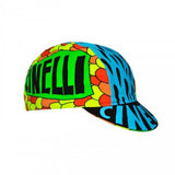 Cinelli Ana Benaroya Poseidon cap, artistic Italian unisex headwear with colorful design, casual clothing accessory, front view.
