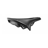 Brooks C17 Cambium Carved All-Weather Black 162mm Steel | Swinnerton Cycles