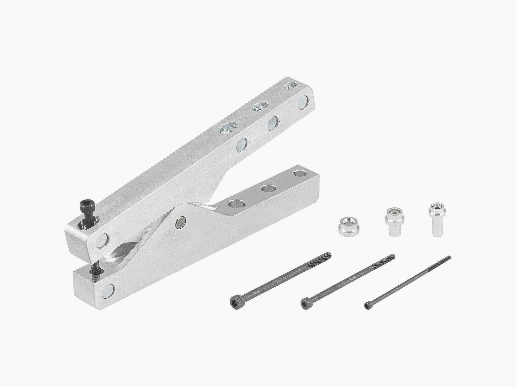 Trek Torque-Limiting Rivnut Tool in grey for precise fastening, designed for workshop use, with ergonomic handle and professional build.