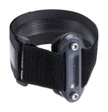 BBB Storage HaulerMount BBC-111 bike mounting bracket for adjustable bottle cage, shown attached to a bicycle frame.