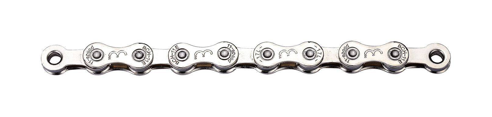 BBB BCH-11E E-Powerline 11-speed e-bike chain with 136 links and closing link, designed for durable e-bike component performance.