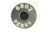 Enduro Bearings 6802 inner guide for EB8420 bearing press, black alignment tool for precise bearing installation and alignment.