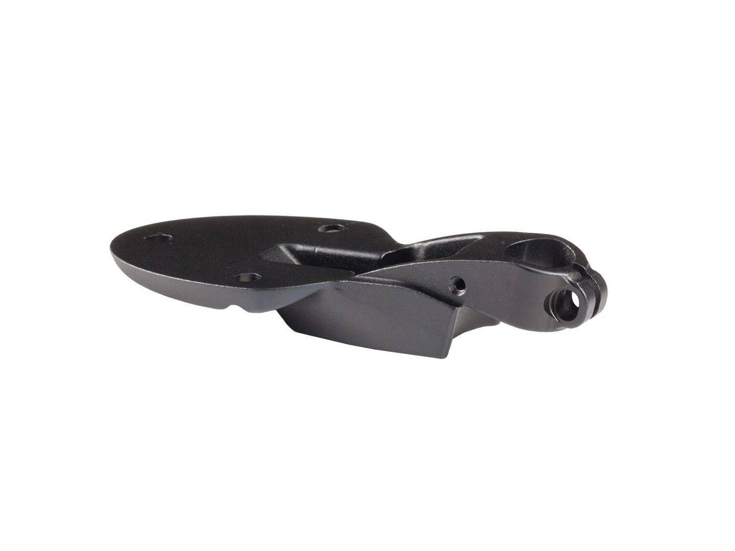 Bontrager Speed Concept low-far 10° x 110mm road and triathlon bike stem in black, showing the sleek component design.
