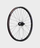 Race Face Next R 36mm carbon MTB wheels with tubeless ready design and boost axle for mountain biking components.
