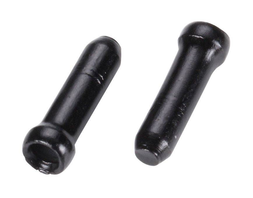 Black BBB BCB-97 CableStop inner cable end crimps for brake and derailleur cables, shown in a set of 40.