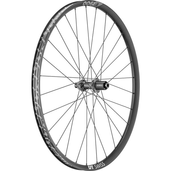 DT Swiss E 1900 wheel, 30 mm rim, 12 x 148 mm BOOST axle , 27.5 inch rear Shimano HG