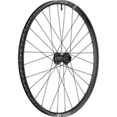 DT Swiss EX 1700 29-inch front mountain bike wheel with 30mm rim and 20x110mm BOOST axle, shown from the side.
