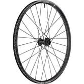 DT Swiss EXC 1500 29-inch front wheel with 30mm carbon rim and 15mm BOOST axle for enduro mountain biking.