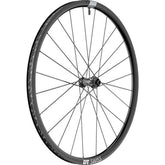DT Swiss G 1800 SPLINE 700c front disc brake clincher wheel with 25x24mm tubeless-ready rim and disc brake compatibility.