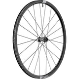 DT Swiss G 1800 SPLINE 700c front disc brake clincher wheel with 25x24mm tubeless-ready rim and disc brake compatibility.