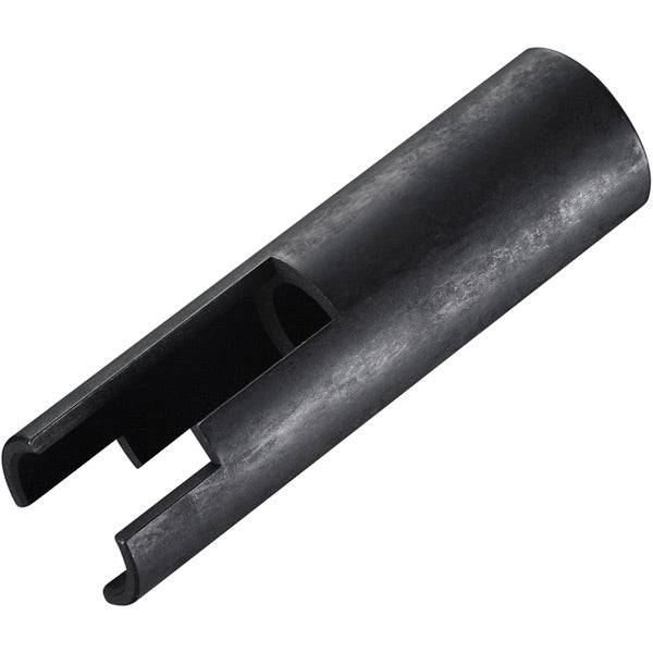 Shimano Workshop TL-8S11 right hand cone removal tool for precise bike maintenance, shown in use with bicycle components.