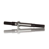Demolition BMX Rotator V4 axle hub spare parts for BMX bike, showing close-up of component with detailed metal finish.