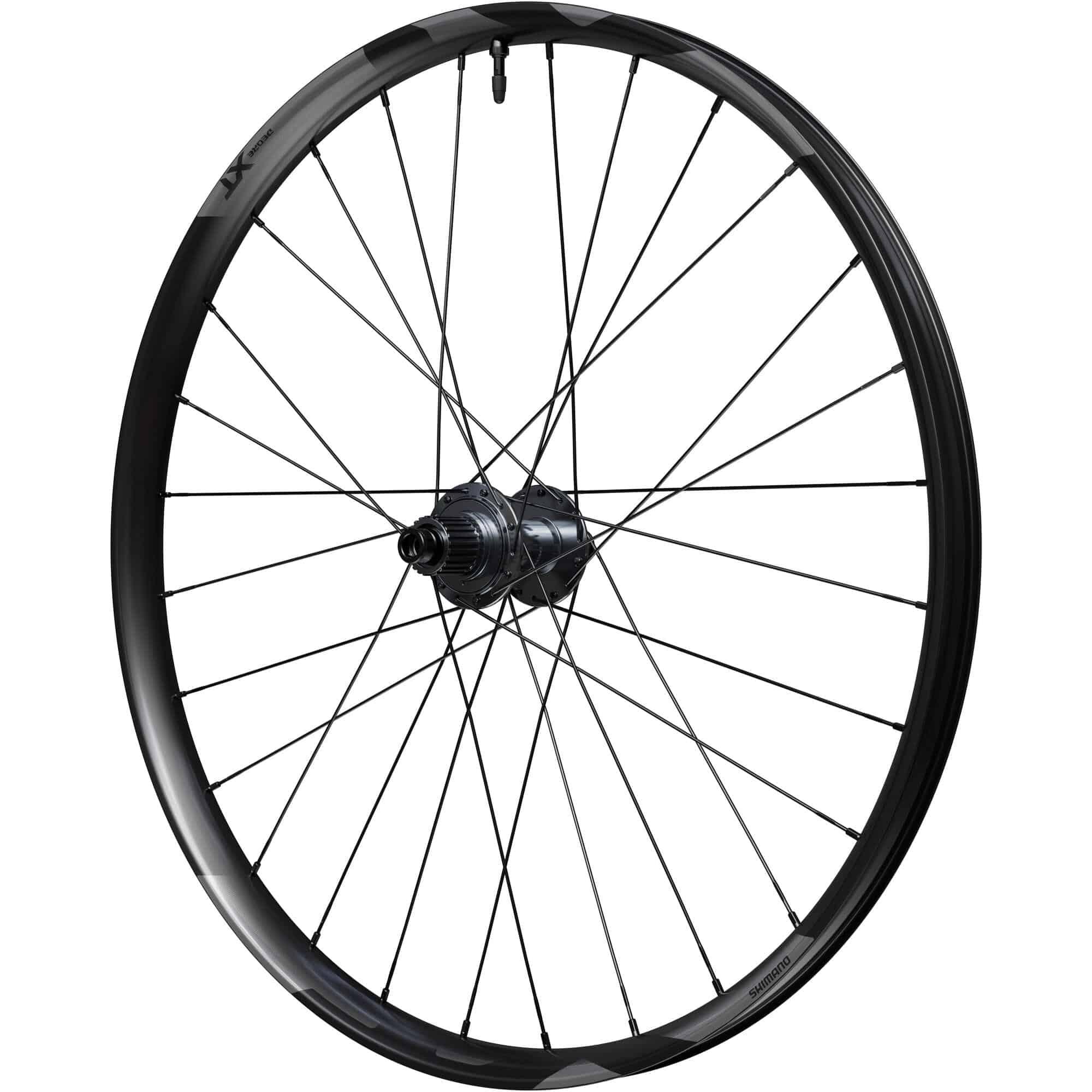Shimano Deore XT M8200 27.5-inch rear wheel with 12-speed Shimano Deore XT hub, 12x148mm center lock disc for mountain bikes