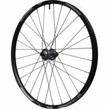 Shimano Deore XT M8200 29-inch rear wheel with 12-speed 12x148mm center lock disc for mountain biking.
