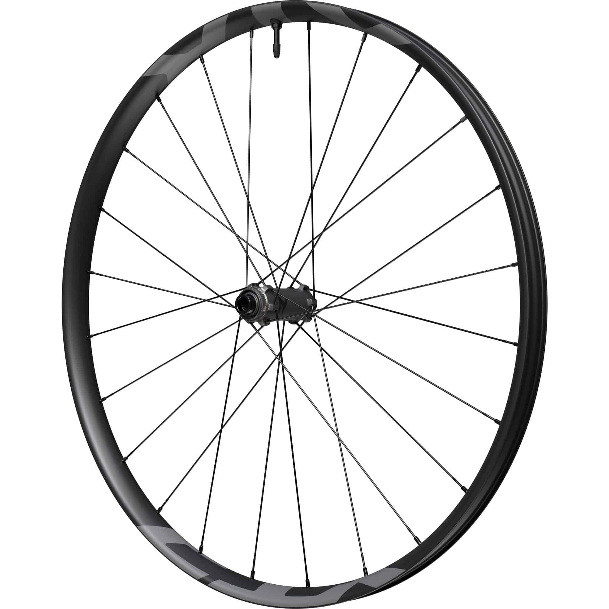 Shimano XTR M9200 29er front wheel with 15x110mm E-Thru hub and center lock disc brake mount, mountain bike component.