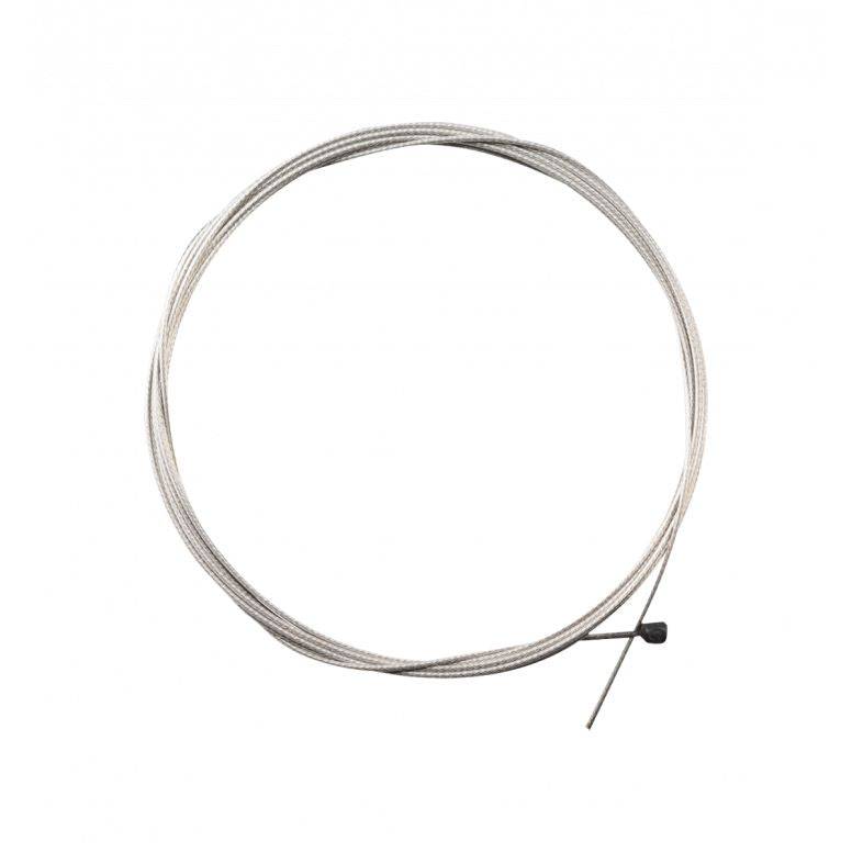 Jagwire Elite Ultra-Slick Shimano gear shift cable showing smooth, low-friction cable for precise gear shifting.